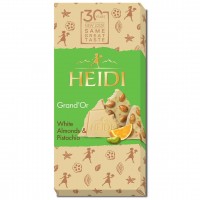 Heidi Grand Or White Almonds And Pistachio 100gr