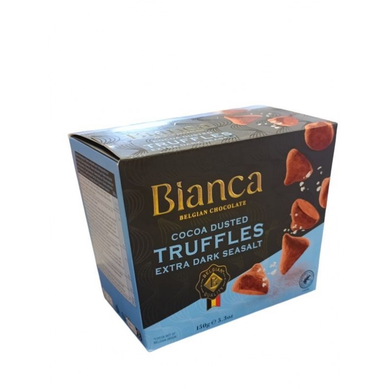 Bianca Belgian Truffles Extra Dark Seasalt 150gr