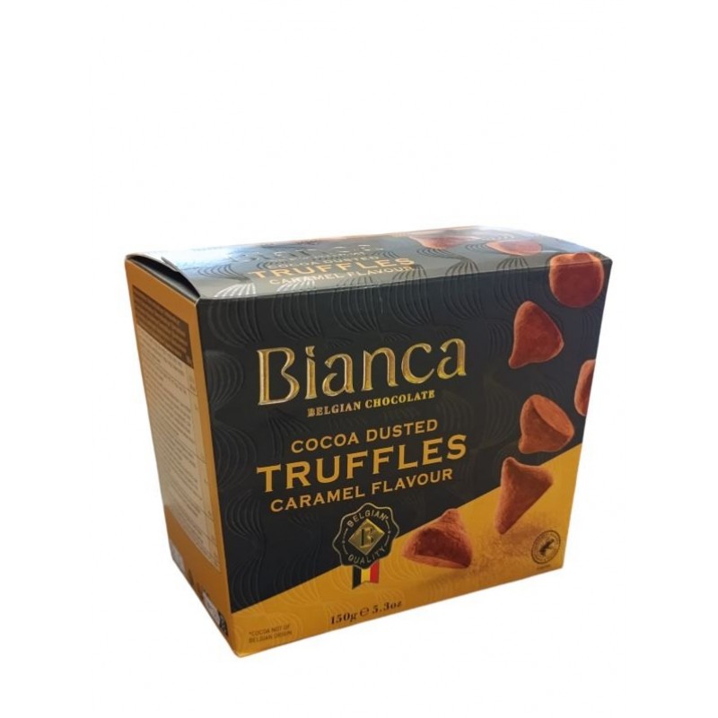 Bianca Belgian Truffles Caramel 150gr