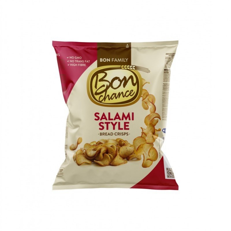 Bon Chance Salami Style Bread Crisps 120gr