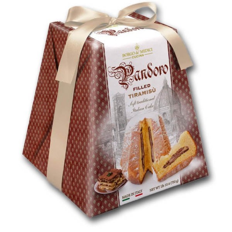 Pandoro Borgo De Medici Tiramisu Cream Filled 850gr