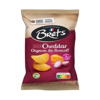 Brets Cheddar Ognion de Roscoff 125gr 