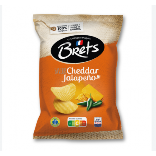 Brets Cheddar Jalapeno  125gr