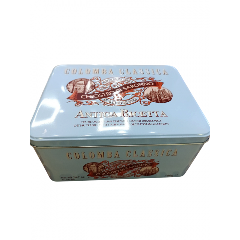 Colomba Classica Chiostro Di Saronno 750gr Σε Μεταλλική Συσκευασία
