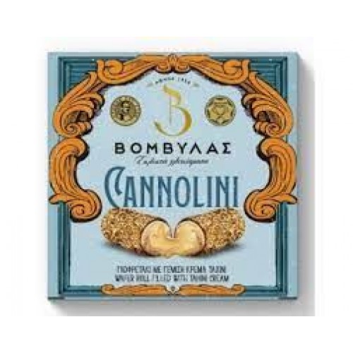 Βομβύλας Cannolini Γκοφρετάκι Με Γέμιση Κρέμα Ταχίνι 170gr