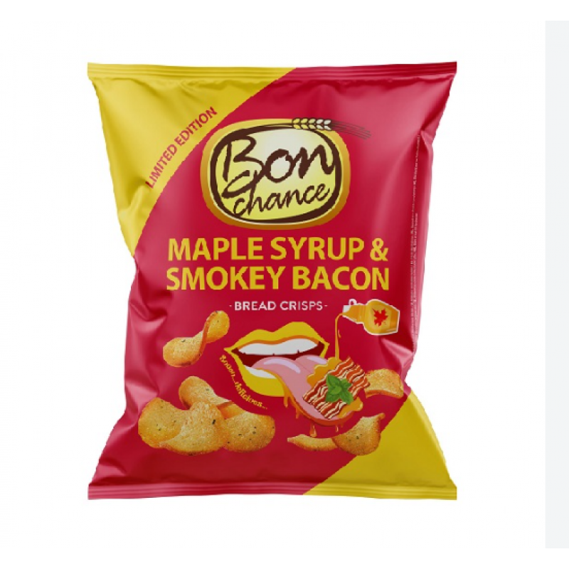 Bon Chance Maple Syrup And Smoky Bacon 120gr