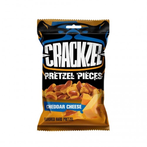 Crackzel Pretzel Pieces Cheddar Cheese 85gr