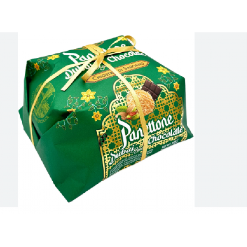 Panettone Chocolate Chiostro Di Saronno 800gr Dubai Style Chocolate
