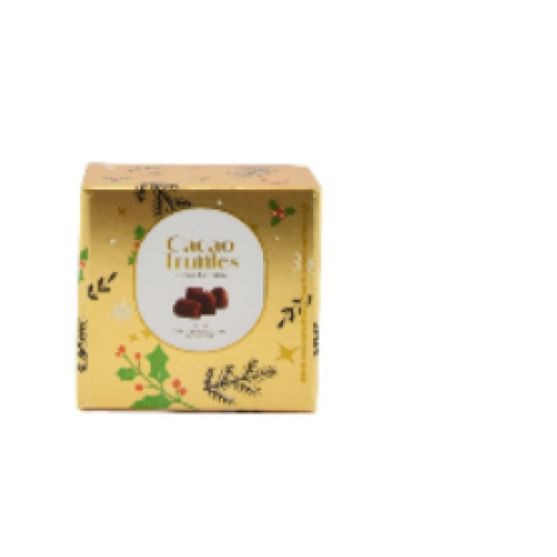 Truffles Fantaisie Σε Χριστουγεννιάτικο Χρυσό Κουτί 50gr