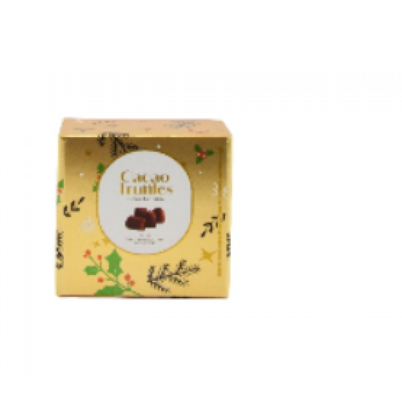 Truffles Fantaisie Σε Χριστουγεννιάτικο Χρυσό Κουτί 50gr