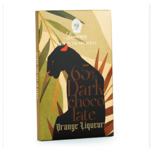 Laurence State Of The Art Dark Chocolate 65 τοις εκατό Orange Liqueur 80gr