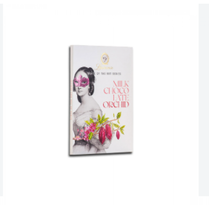 Laurence State Of The Art Milk Chocolate Orchid  80gr