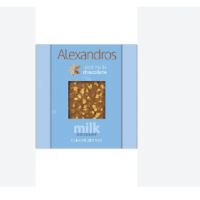 Alexandros Σοκολάτα Γάλακτος Με Καραμελωμένο Ρύζι 90gr
