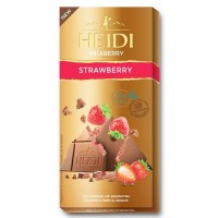 Heidi  Milk Chocolate Strawberry 100gr