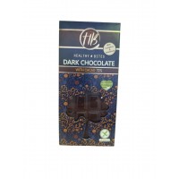 Healthy Bites Σοκολάτα Υγείας Με Κακάο 72 τοις εκατό Χωρίς Προσθήκη Ζάχαρης 100gr