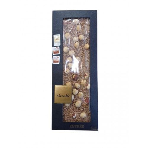 Choco Me Σοκολάτα Λευκή  Με Φουντούκια,Με Καραμέλα και Κόκκους Καφέ 110 gr