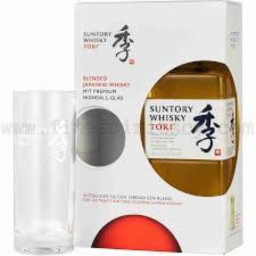 Suntory Toki Gift Box With Glass