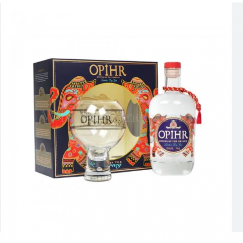 Opihhr Spiced Gift Box With Glass