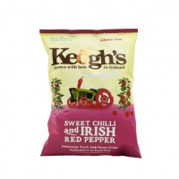 Keoghs Irish Potato Chips Sweet Chilli 125gr