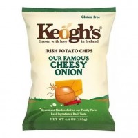 Keoghs Irish Potato Chips Our Famous Cheese Onion 125gr
