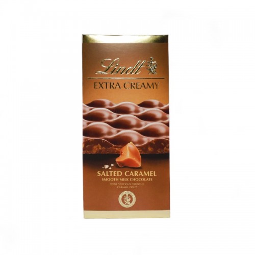 Lindt Σοκολάτα Γάλακτος Extra Creamy Salted Caramel  80gr