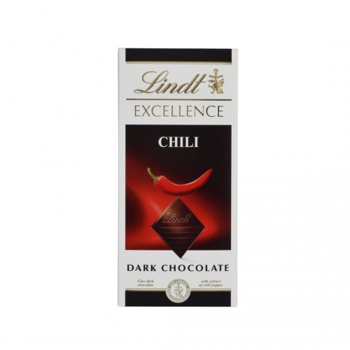 Lindt Excellence Σοκολάτα Υγείας Με Chilli 100gr