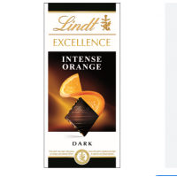 Lindt Excellence Σοκολάτα Υγείας Με Πορτοκάλι 100gr