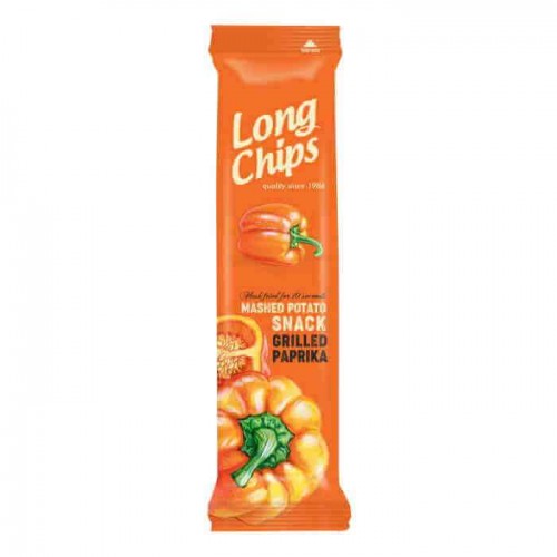 Long Chips Grilled Paprika 75gr