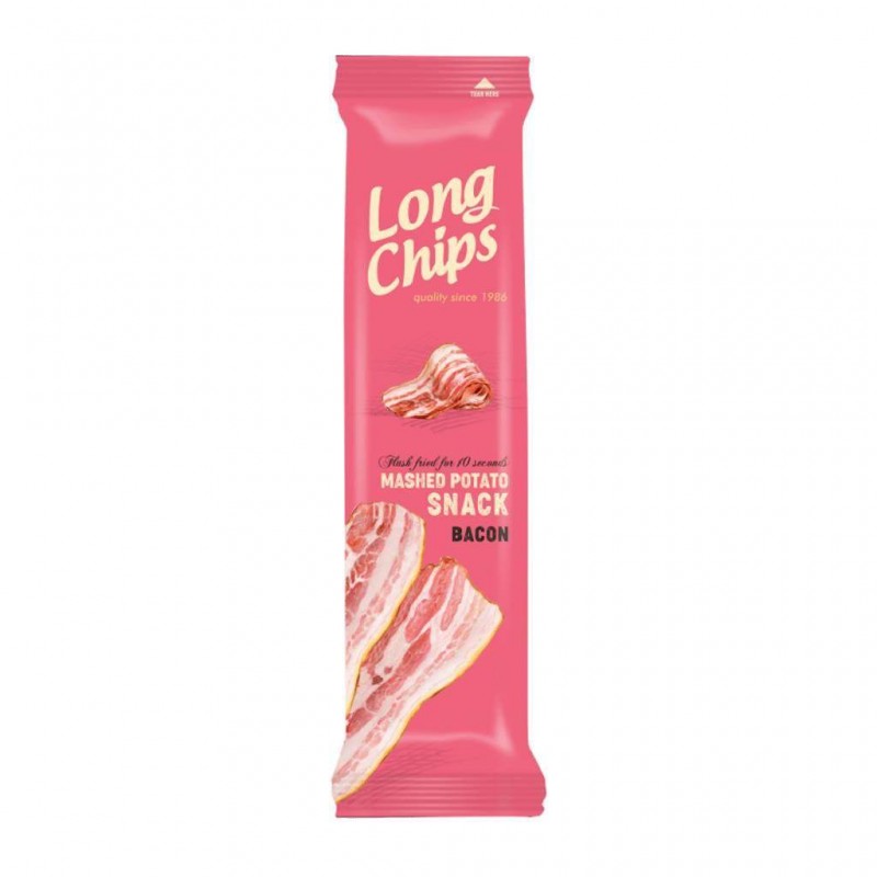 Long Chips Bacon 75gr