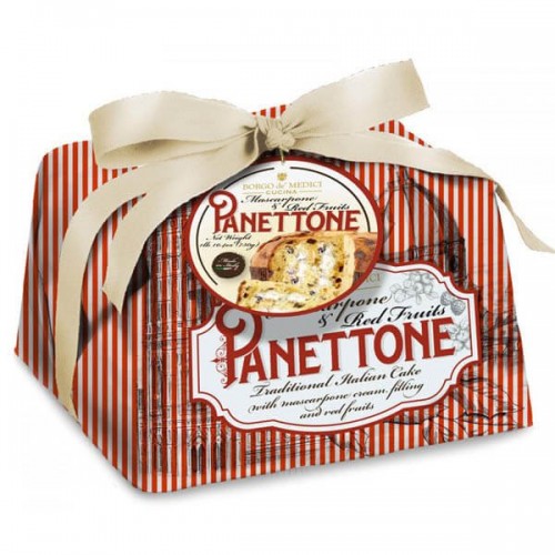 Panettone Mascarpone And Red Fruits Borgo De Medici 750gr