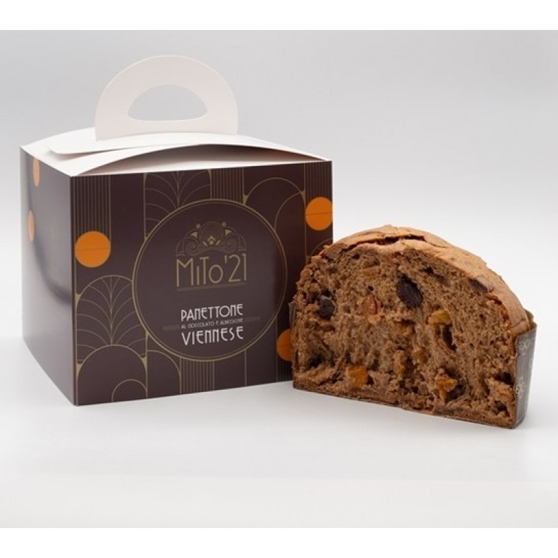 Panettone Mito 21 Vienese Con Cioccolato e Albicocca 500gr