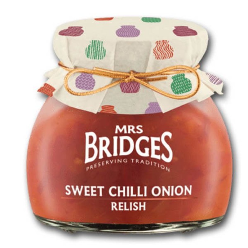 Mrs Bridges Sweet Chilli Onion Relish 230gr