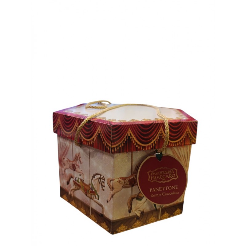 Pasticceria Fraccaro Panettone Με Ρούμι και Σοκολ΄άτα 750gr