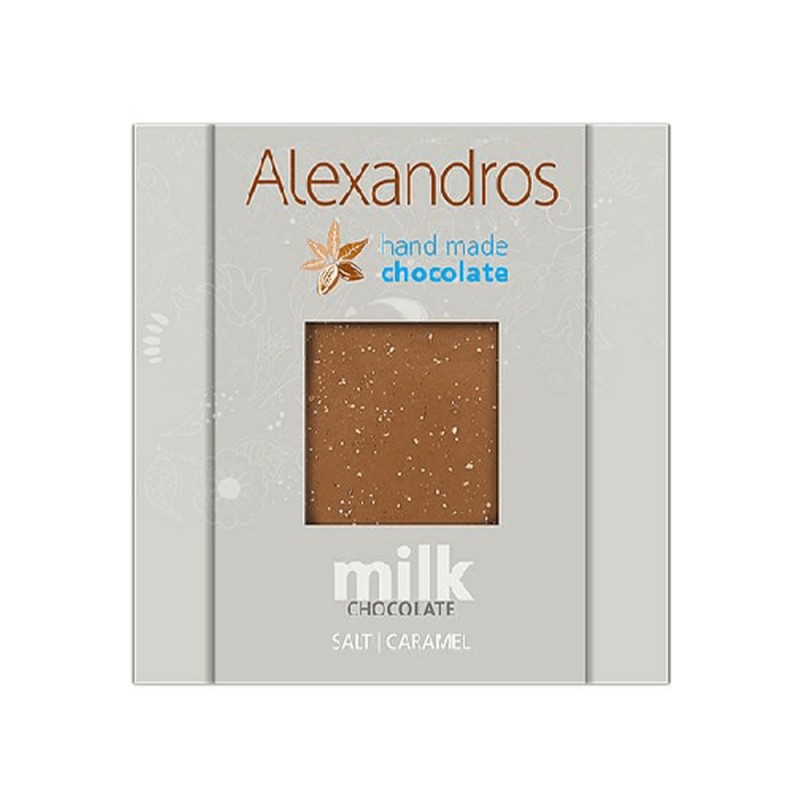 Alexandros Σοκολάτα Γάλακτος-Αλατισμένη Καραμέλα 90gr