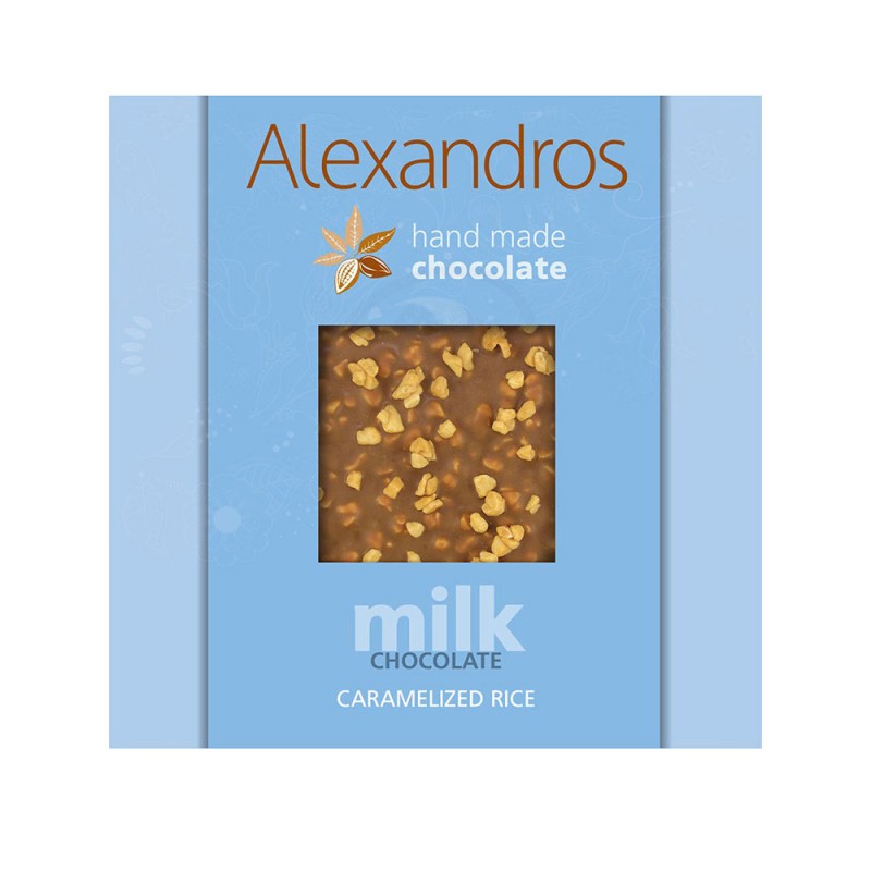 Alexandros Σοκολάτα Γάλακτος-Caramelized Rice 90gr