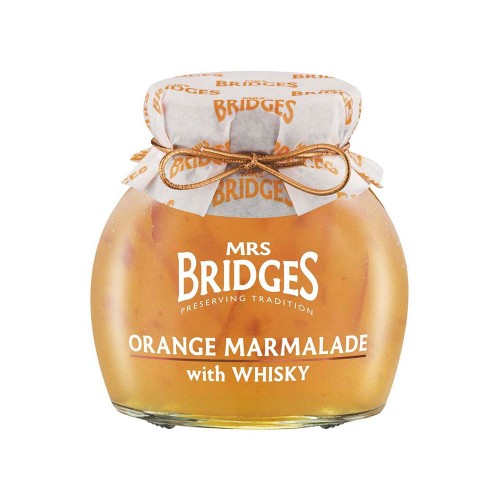 Mrs Bridges Orange Marmelade With Whiskey 340gr