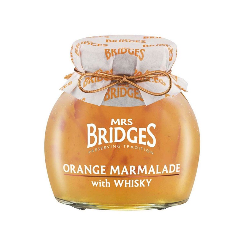 Mrs Bridges Orange Marmelade With Whiskey 340gr