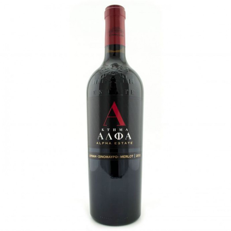 Syrah-Merlot-Ξινόμαυρο Κτήμα Άλφα