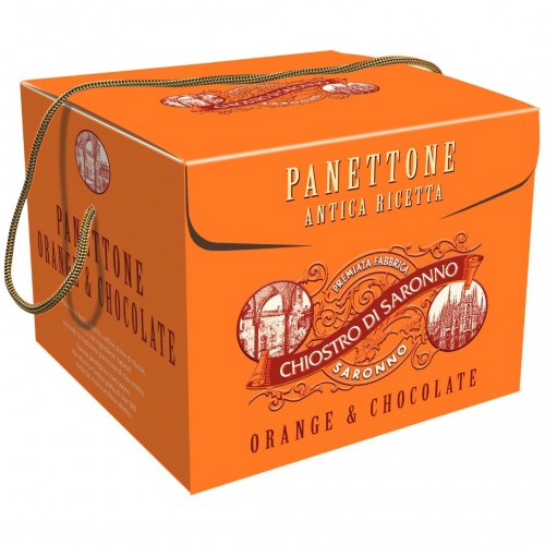 Panettone Πορτοκάλι και Σοκολάτα Chiostro Di Saronno 750gr
