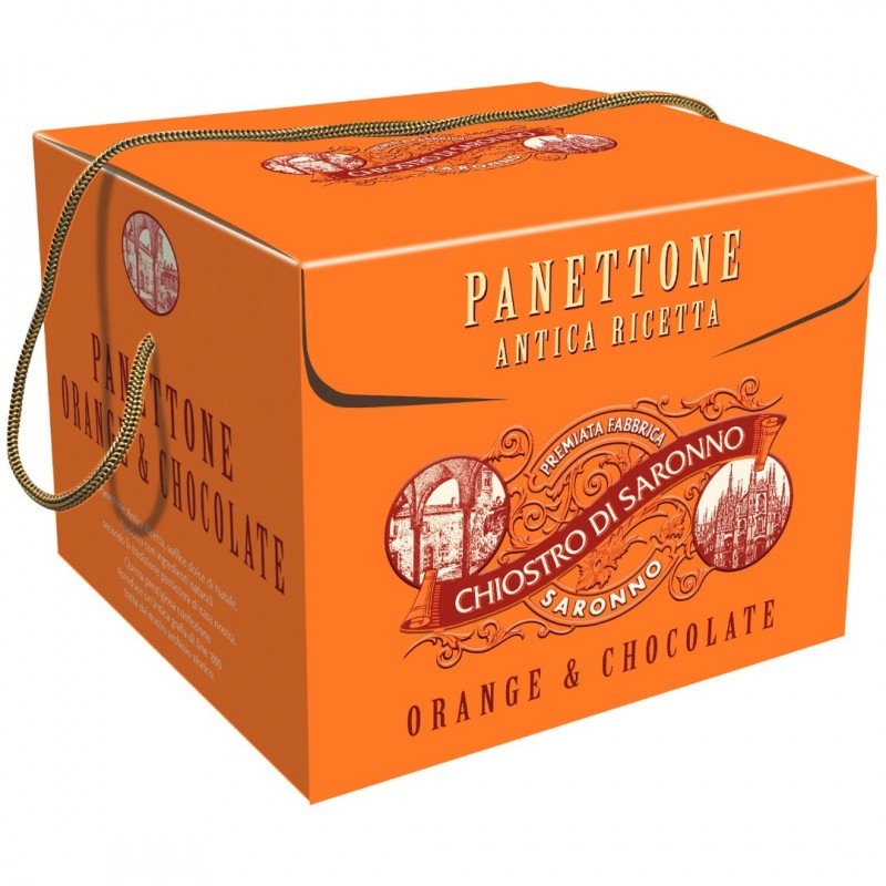 Panettone Πορτοκάλι και Σοκολάτα Chiostro Di Saronno 750gr Panettone Πορτοκάλι και Σοκολάτα Chiostro Di Saronno 750gr