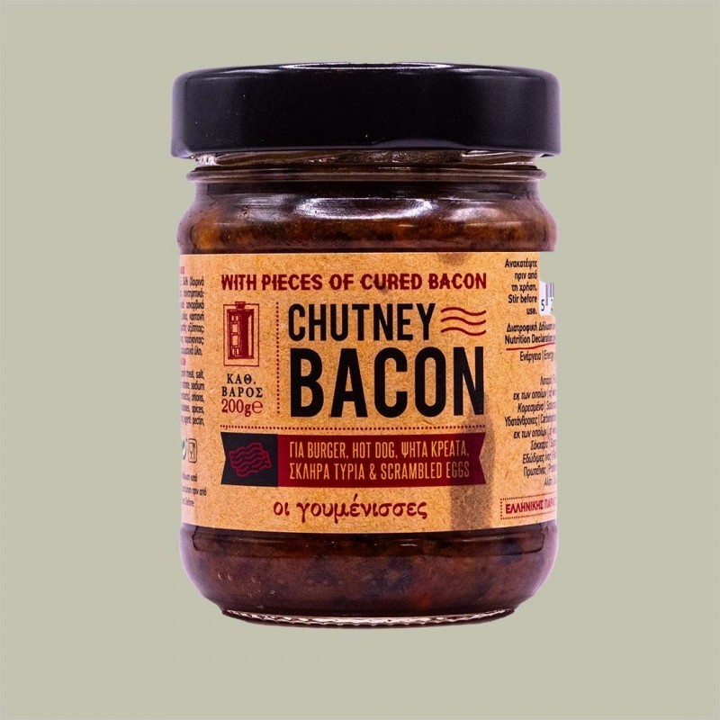Οι γουμένισσες Chutney Bacon 220gr