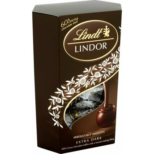 Lindt Σοκολατάκια Υγείας Extra Dark 60 τοις εκατό Κακάο 200gr
