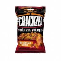 Crackzel Pretzel Pieces Hot Buffalo Wings  85gr