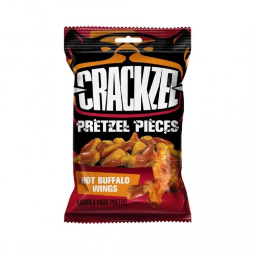 Crackzel Pretzel Pieces Hot Buffalo Wings  85gr