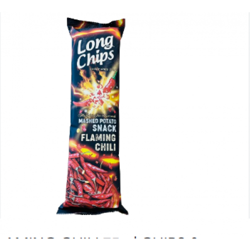 Long Chips Flaming Chilli 75gr