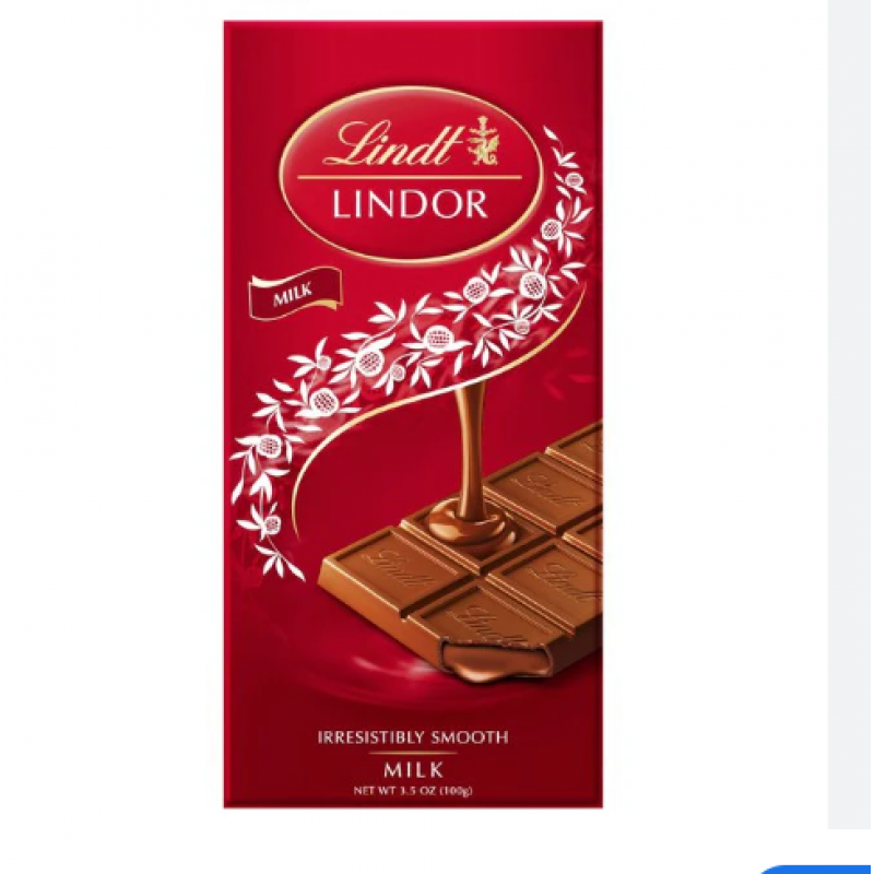 Lindt Lindor Σοκολάτα Γάλακτος 100gr