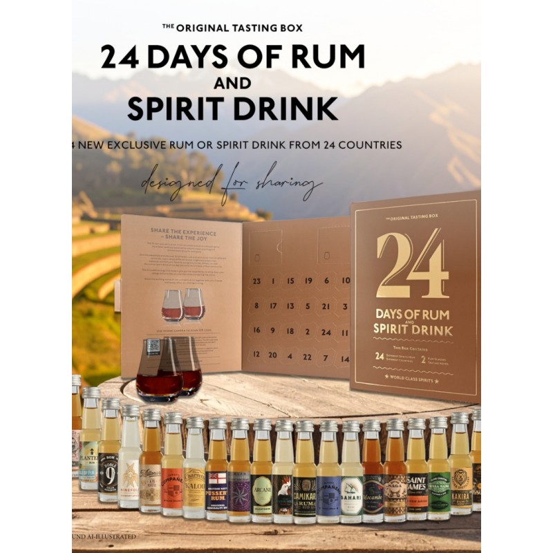 Advent Calendar-24 Days Of Rum Mocha Edition