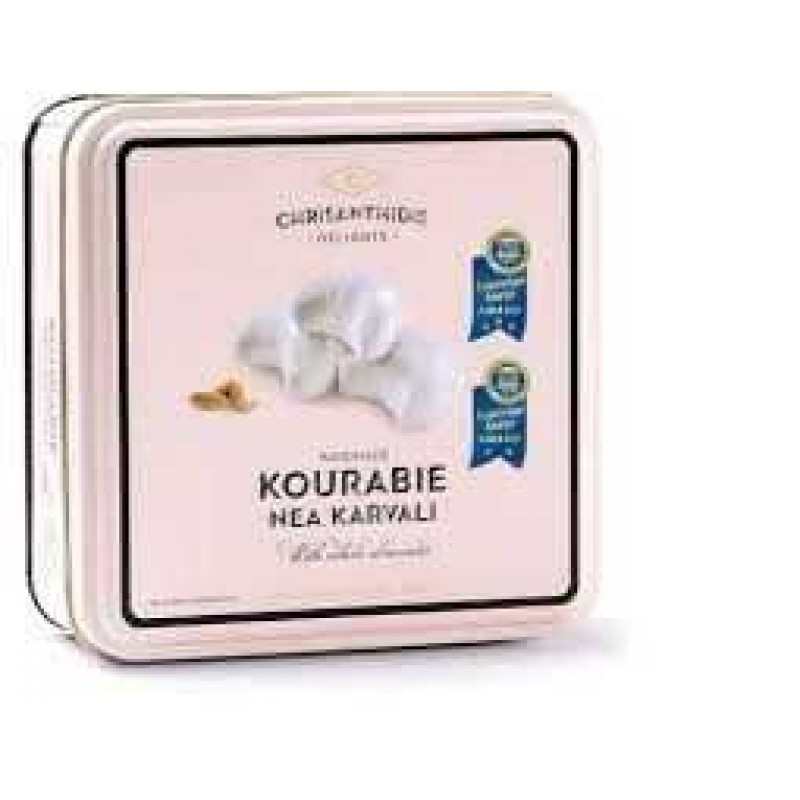 Chrisanthidis Κουραμπιέδες Νέας Καρβάλης Με Ολόκληρο Αμύγδαλο 450gr