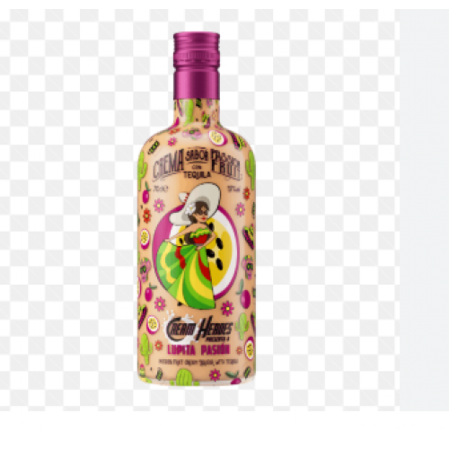Cream Heroes Liqueur Tequila With Passion Fruit  Gift Pack With Glass
