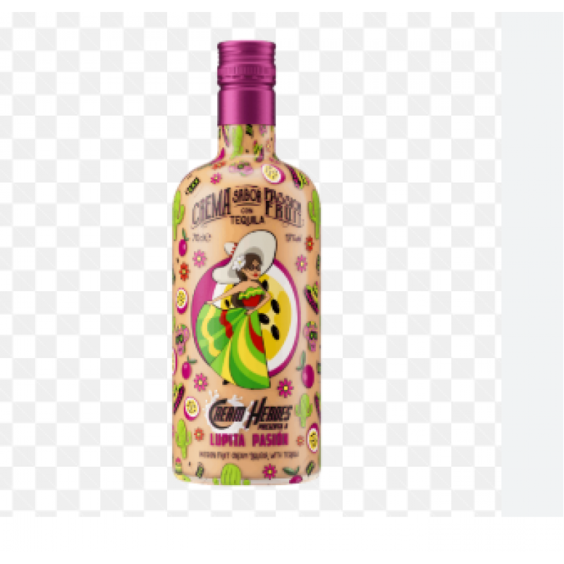 Cream Heroes Liqueur Tequila With Passion Fruit  Gift Pack With Glass